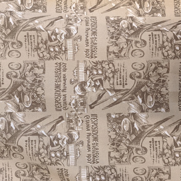 Vintage Lancer California italian patterned button front shirt - Picture 4 of 7